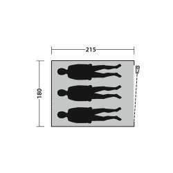 Tienda interior independiente L para avancés o Wing Lounge Outwell