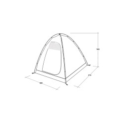 Tienda interior independiente L para avancés o Wing Lounge Outwell