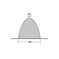 Tienda interior independiente L para avancés o Wing Lounge Outwell