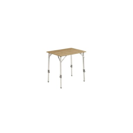 Table Outwell Custer avec plateau en bambou S