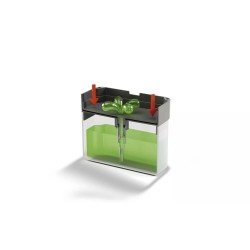 Dosificador de jabón 0,75 litros gris Spongetex Metaltex