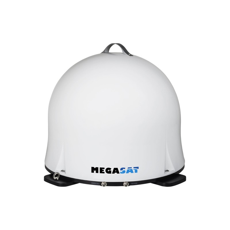 Megasat Campingman Portable 3 sistema completamente automatico doppio satellite che include unità di controllo