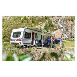 Toldo de techo Thule Omnistor 6300 blanco 3,5 m azul