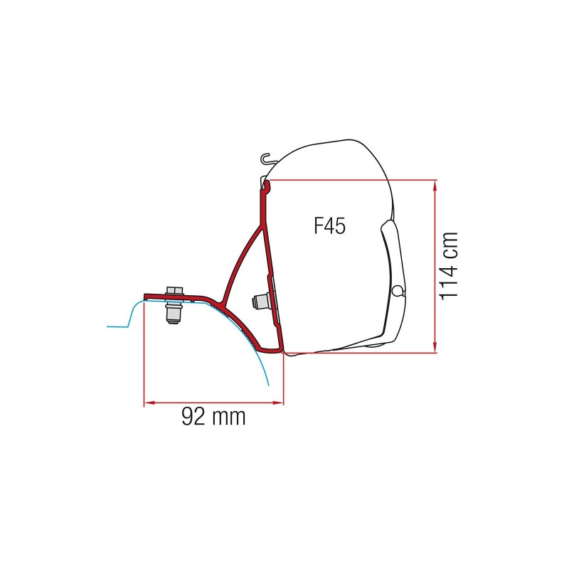 2015 Fiamma Renault Trafic Kit