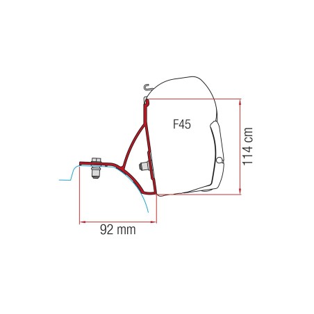Kit Fiamma Renault Trafic de 2015
