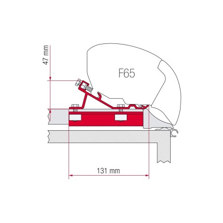 F65/F80s Kit Barra Fijación