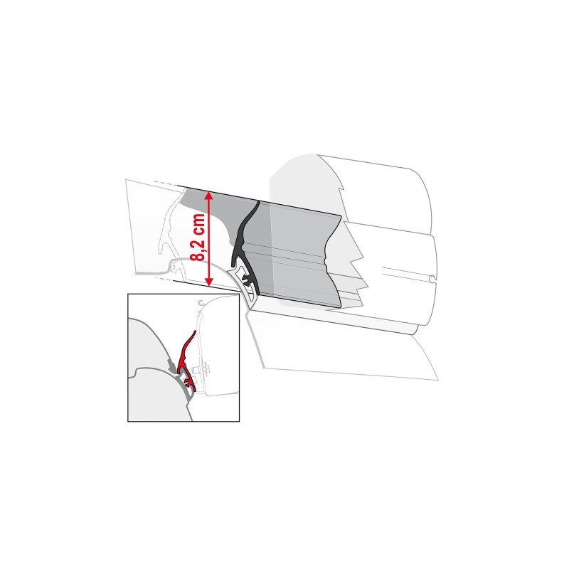 Fiamma California Wasserdichter Regenschutz