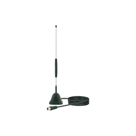 Schwaiger DVB-T2 rod antenna with magnetic base (active)