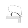 Thule Caravan Omnistor 6200 / 6300 / 9200 adaptador de toldo montaje en techo 3,25 m