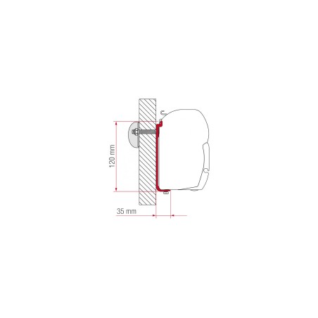 Adattatore Fiamma AS 450 F45