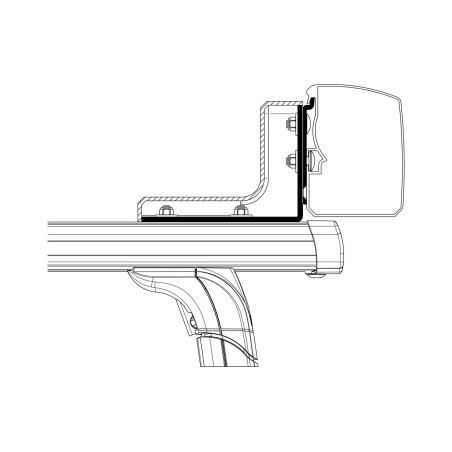 Adaptador de toldo Thule Omnistor 3200 Portaequipajes de techo