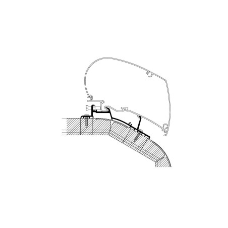 Adaptateur Thule LMC Explorer Cruiser model 2018 3.5 m