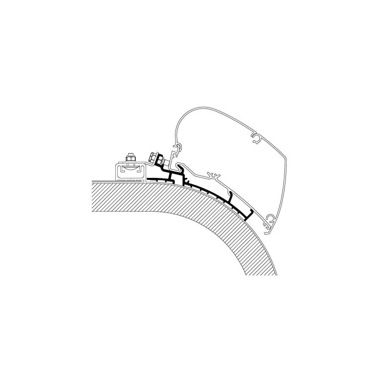 Thule Rapido Distinction 5 m Markisenadapter