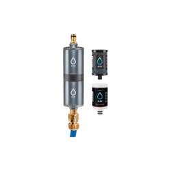Alb Filter® FUSION Active+Nano filtre à eau potable - ensemble de camping: mobile avec étui - titane