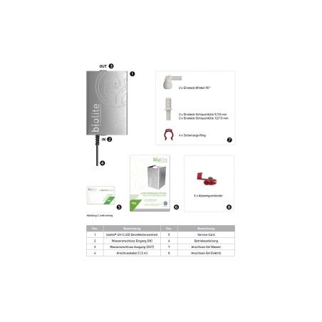 Dispositif de désinfection d'eau WM Aquatec UV-C LED