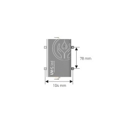 Dispositif de désinfection d'eau WM Aquatec UV-C LED