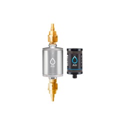 Alb Filter® TRAVEL Filtro attivo di acqua potabile - installazione permanente - con connessione GEKA - argento