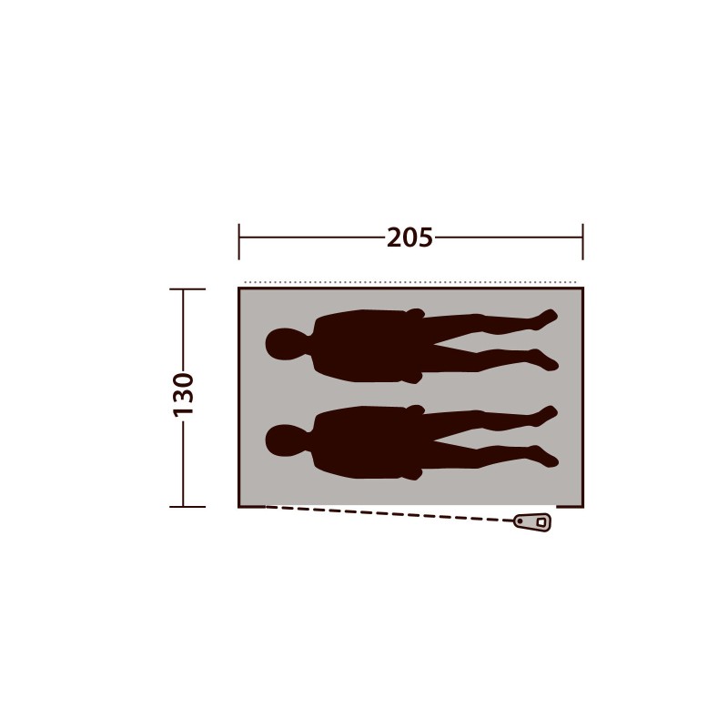 Boutique intérieure indépendante Outwell bleu