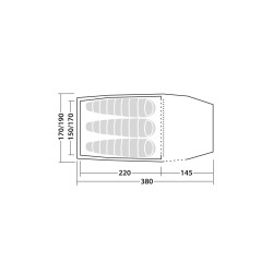 Robens Pioneer 3EX trekking tent