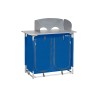 Berger boîte de cuisine 4 compartiments bleus