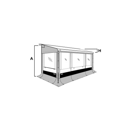 Juego de paneles laterales Thule Safari Residence G3 9200