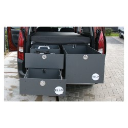 Questo campeggio Peugeot Rifter Long Camping Box