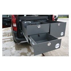 Questo campeggio Peugeot Rifter Long Camping Box