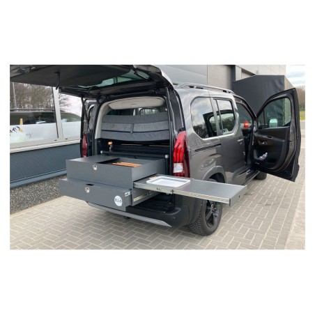 Baúl de camping Ello Camping para Peugeot Rifter corto
