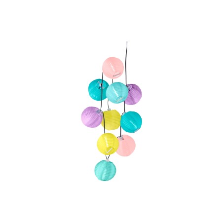 LED luce solare colorato 240 cm