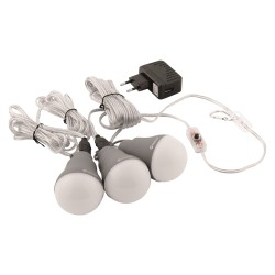 3 Epsilon Bulb LED Camping Lights Game