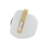 LED lamp with bluetooth speaker and wooden handle