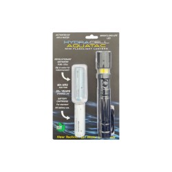 HydraCell AquaTac LED flashlight with water-activated power cell