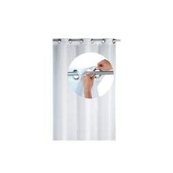 Cortina de ducha Wenko Comfort Flex 180 x 200 cm blanca
