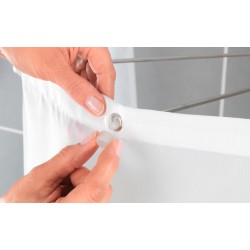 Support en acier inoxydable avec 12 bras pour rideau de douche (pas de rideau inclus)