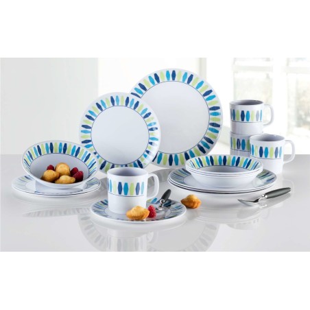 Vajille Berger L'eau de melamine 16 pzs.