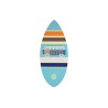 VW Collection T1 Bulli clear blue wood swimming board