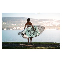 Indiana SUP Touring Lite 11'6 Aufblasbares Stand Up Paddle Board inklusive Paddel und Luftpumpe