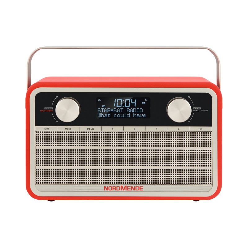 Digital Radio TechniSat Nordmende DAB+ Transit 120 en style rétro avec batterie 24 heures