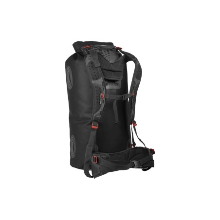 Sea to Summit Hydraulic Dry Pack wasserdichter Rucksack mit Gurtzeug 90 Liter schwarz