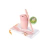 Vaso LightMyFire ReKit with straw and covered with bioplastic Dustypink