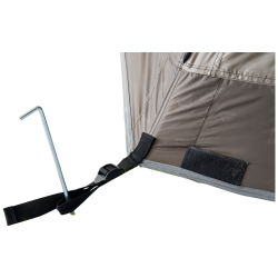 Tambu Husir Tienda túnel familiar para 4 personas Air brown