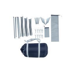 Tambu Suti TC Carpa túnel familiar para 4 personas azul marino