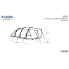Tambu Suti TC Carp family tunnel for 4 people