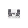 Crespo Set 213 Classic table with 2 chairs and stools and accessories