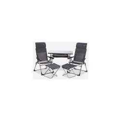Crespo Set 213 Classic mesa con 2 sillas y taburetes y complementos