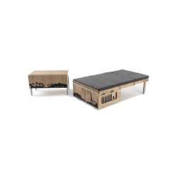 Escape Vans Land Box M Premium Klapptisch/Bett/Schubladeneinheit