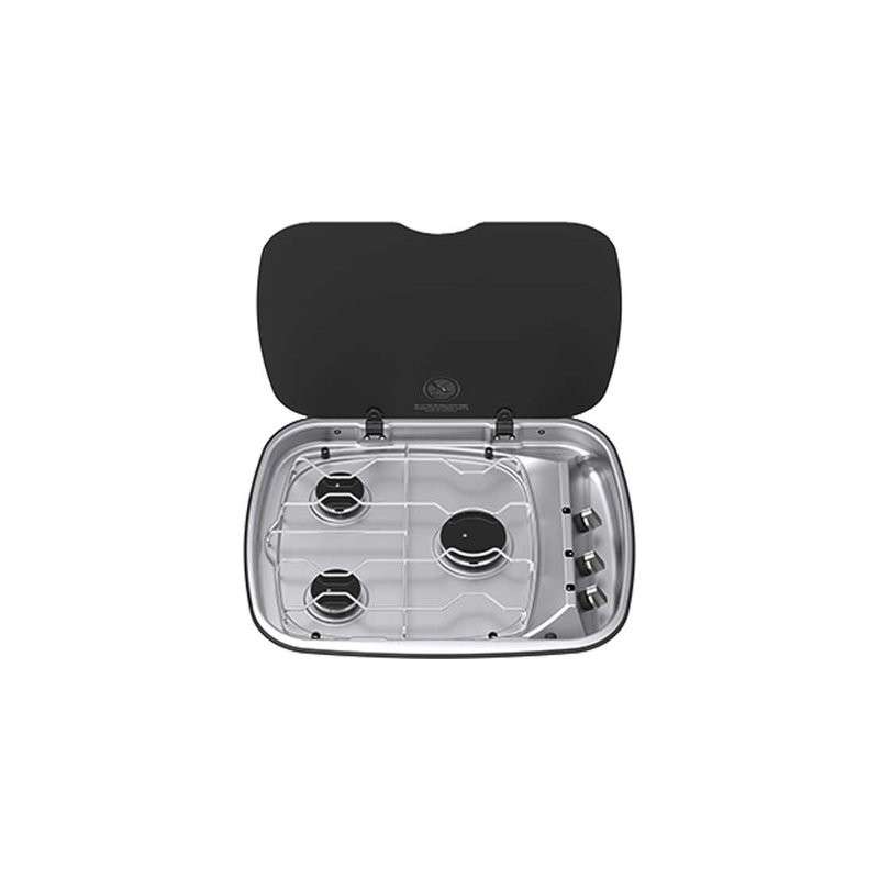 Thetford Argent plate control buttons on the right