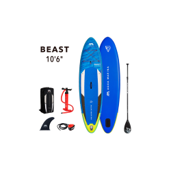 Aqua Marina Beast 2022 All Around Advanced Stand Up Paddle Set 6-tlg