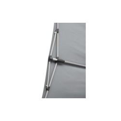 Sombrilla giratoria/basculante Schneider Schirme Novara 190x140cm gris plata