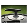Grille à gaz Cadac Carri Chef 50 mbar avec barbecue / plat, porte-pot et couvercle
